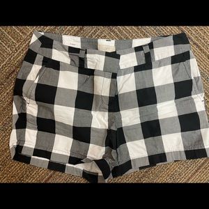 Loft buffalo plaid shorts! Adorable on!